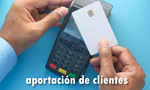 aportación de clientes